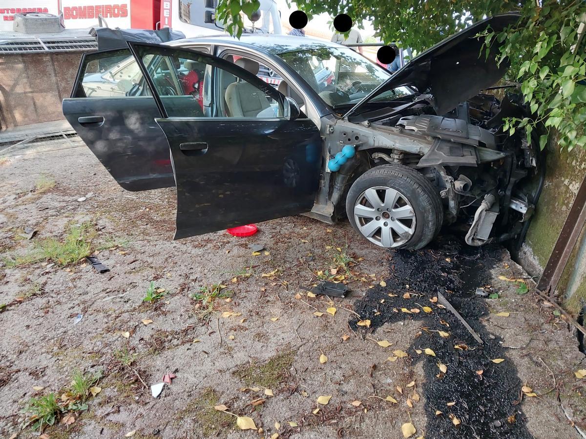 Estado en que quedó el otro vehículo que se vio implicado en el suceso.