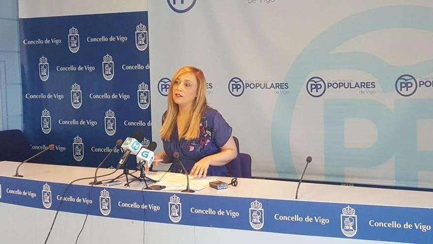 Elena Muñoz esta mañana // FdV