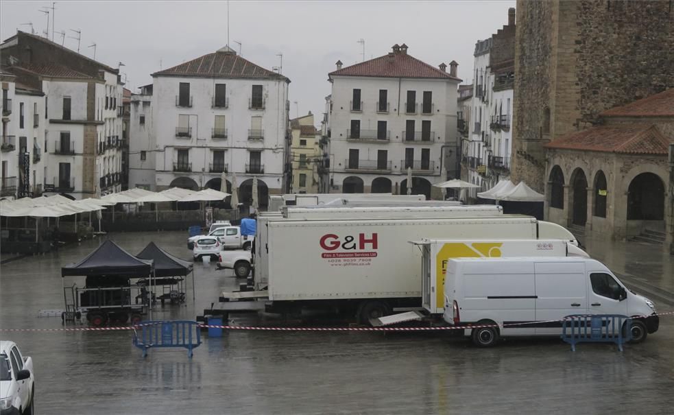 Rodaje de Juego de tronos en Cáceres