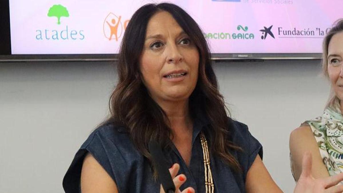 La exdirectora gerente del Instituto Aragonés de Servicios Sociales, Marta Tejero, en una imagen de archivo.