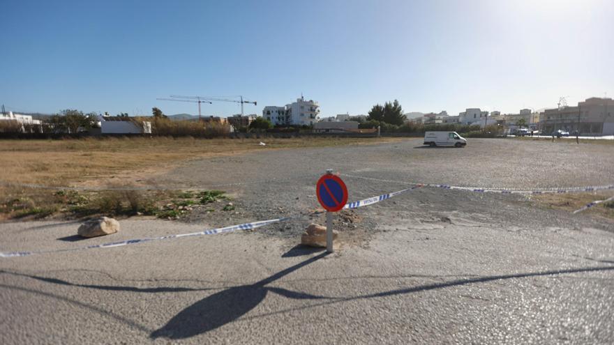 Imágenes del solar donde se ubicará el nuevo &#039;parking&#039; de pago de Sant Antoni