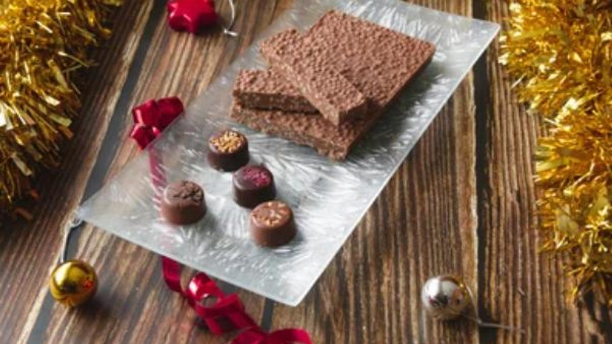 Cómo hacer turrón de chocolate al estilo ‘Suchard’.