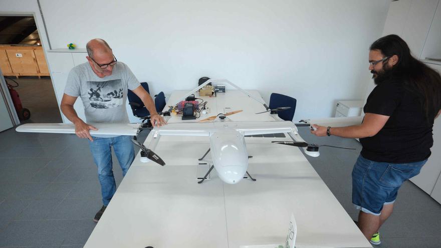 El ITER prueba un dron capaz de vigilar la contaminación en las aguas de Canarias