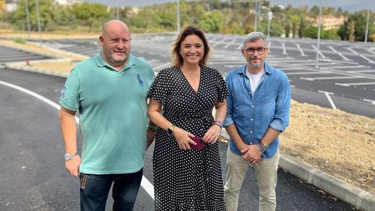 La nueva zona de estacionamiento está en la zona de Los Palacios.