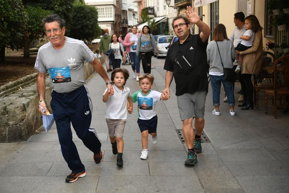 Carrera solidaria en el colegio Santo Domingo.