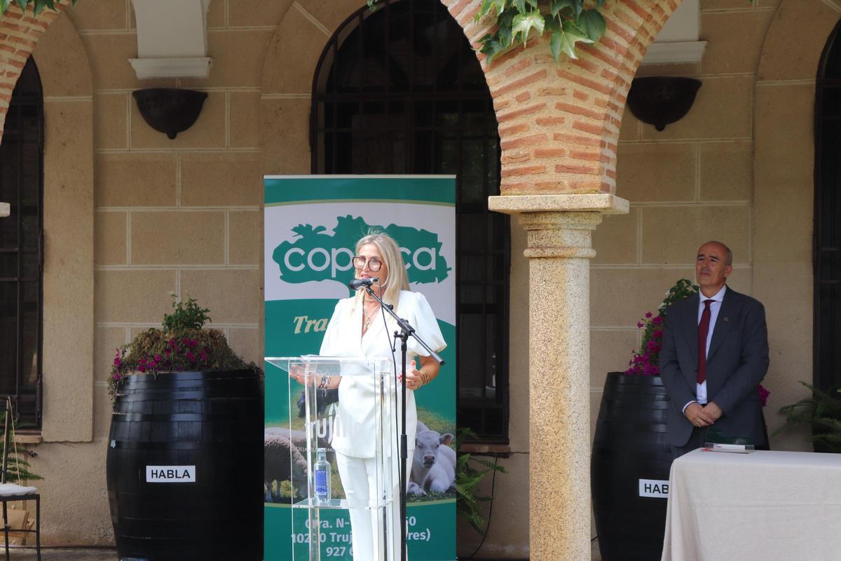 Eugenia Benaín, directora general, durante su intervención.