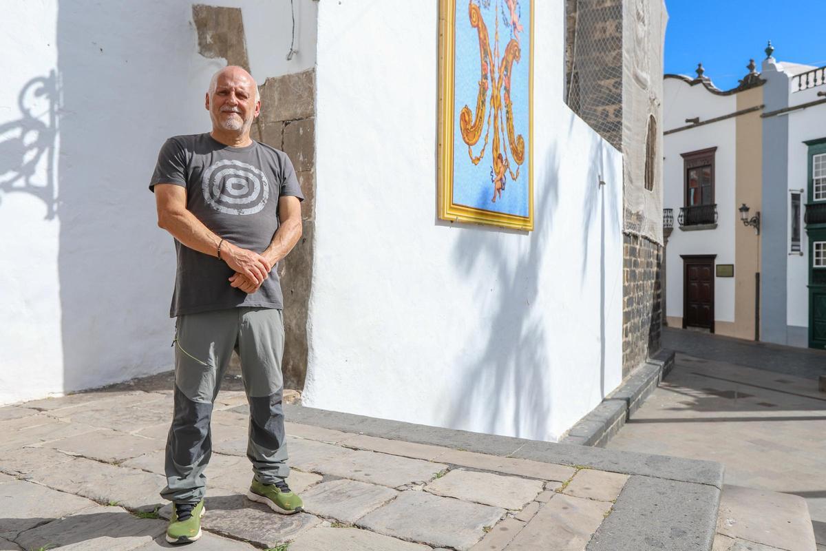 Miguel A. Martín es el autor del libro 'Chaxiraxi. Sincretismo religioso en Canarias.