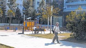 Los jardines Rosa Deulofeu, en el Eixample.