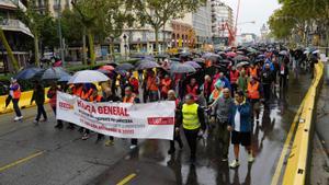 La vaga de transports afecta milers de ciutadans sense grans alteracions