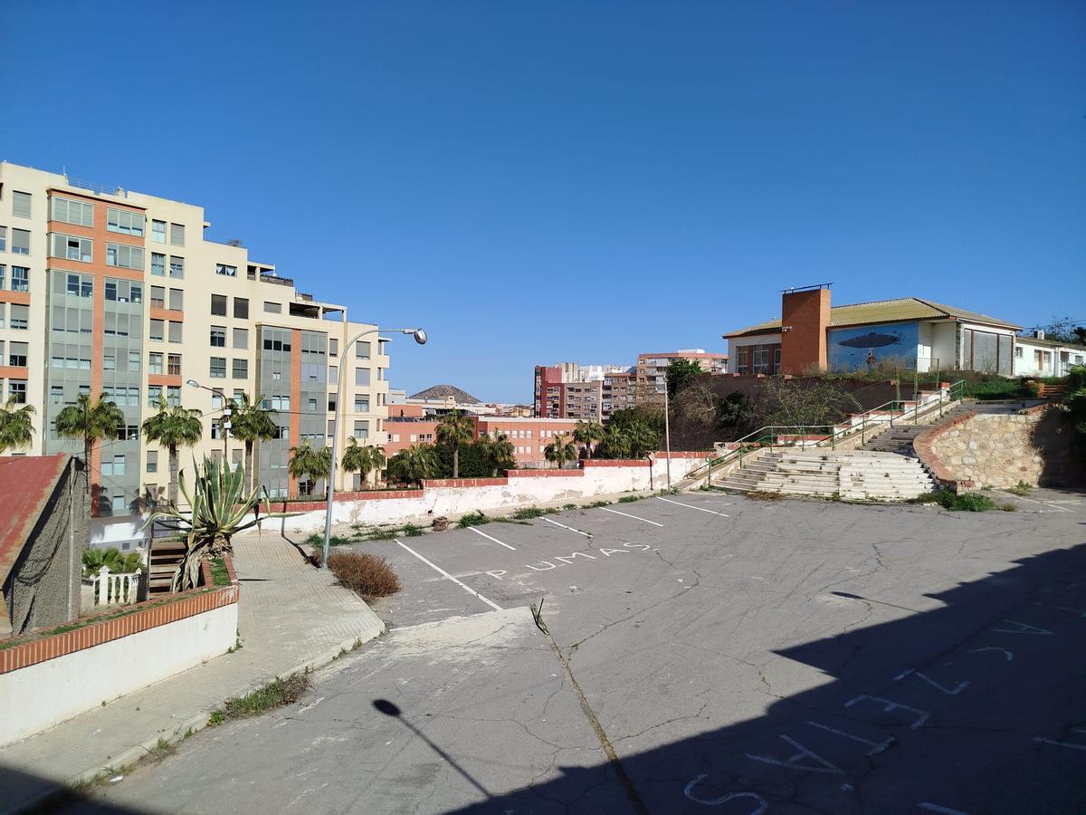 El Cerro de San José y las antiguas instalaciones del Club Santiago