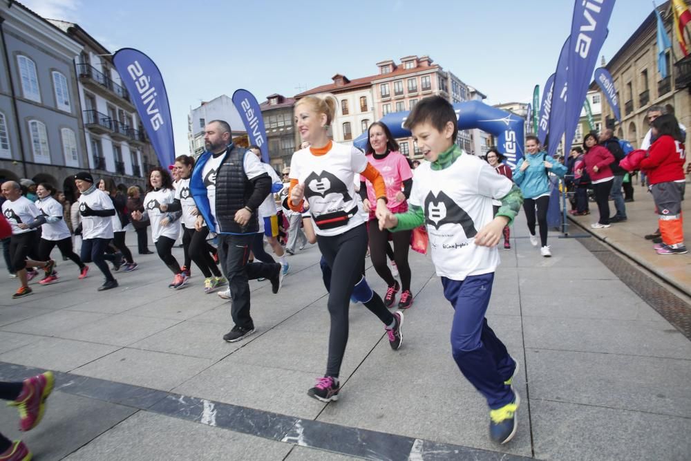 Carrera de la mujer en Avilés