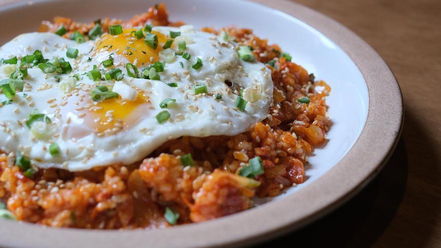 Recetas para vagos: arroz a la cubana