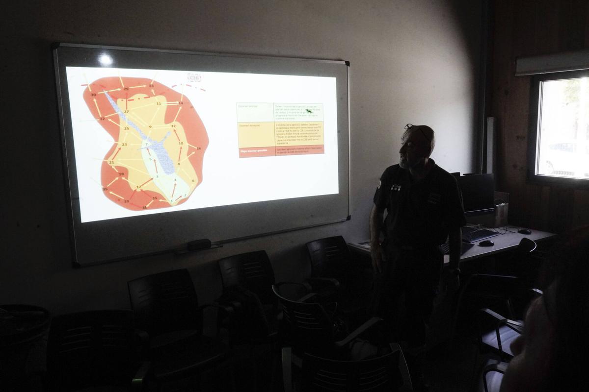 Simulacre dels Bombers i protecció Civil d'un incendi de gran abast al sud del Solsonès