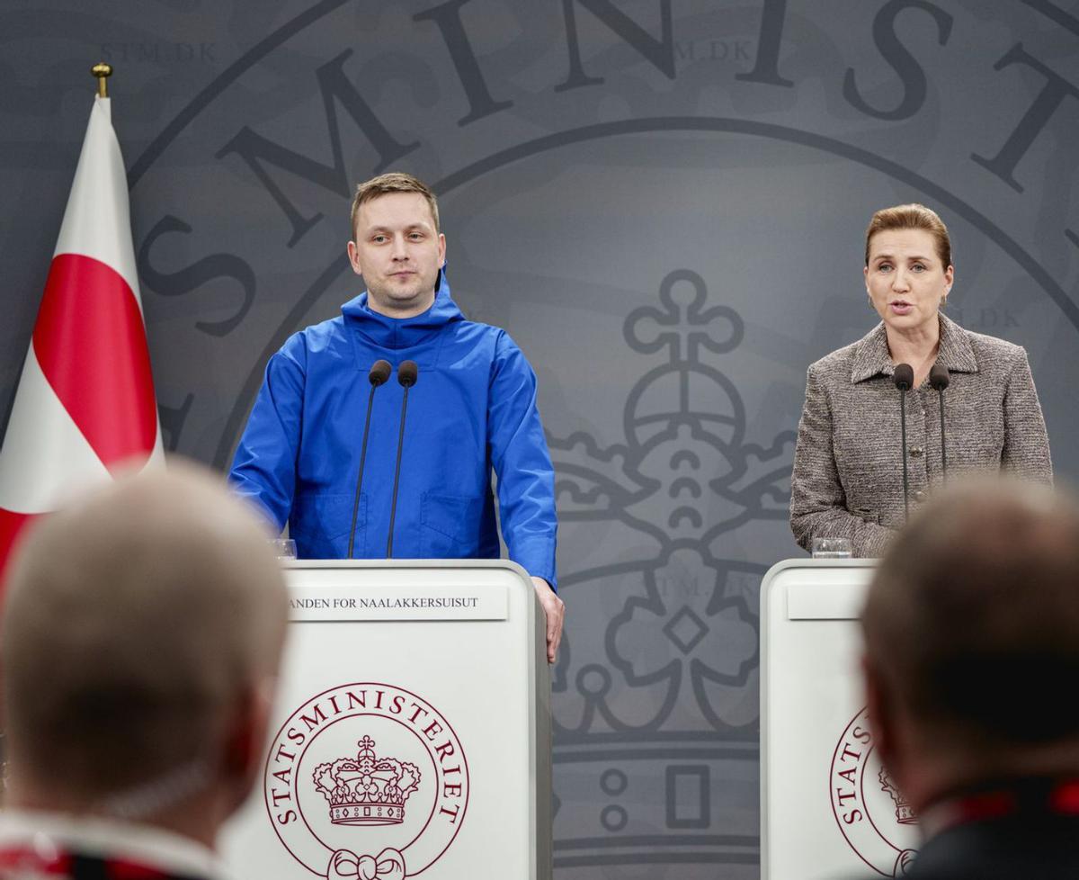 Groenlàndia i Dinamarca planten cara a Trump davant la cita a Washington