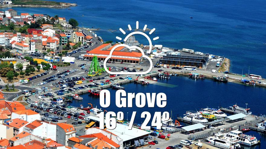 El tiempo en O Grove: previsión meteorológica para hoy, domingo 22 de junio