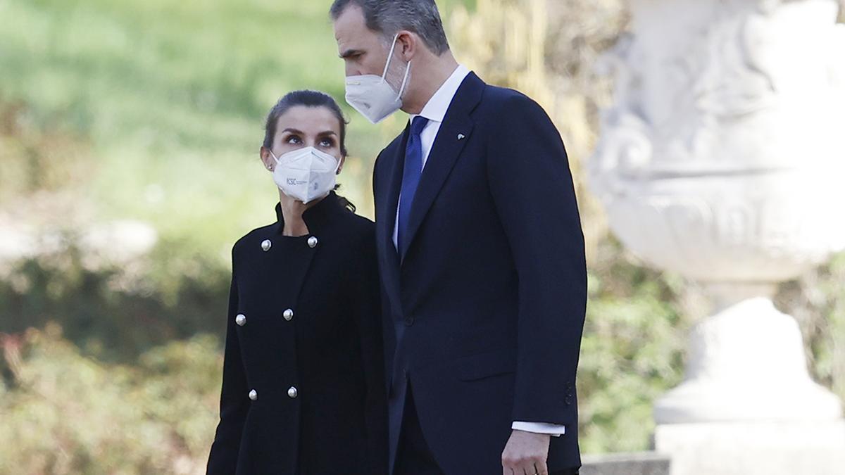 La reina Letizia y el rey Felipe presiden el homenaje a las víctimas del terrorismo en el 11M