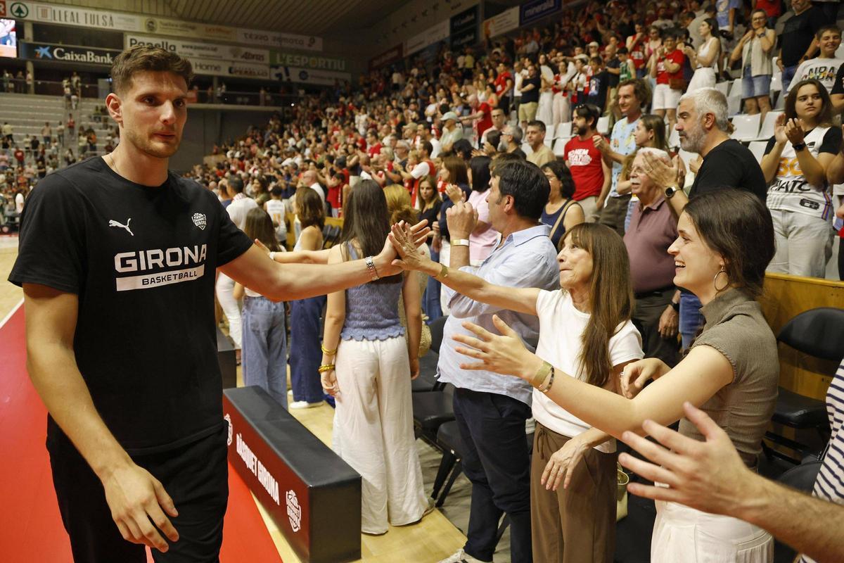 Les imatges del Bàsquet Girona - Joventut Badalona