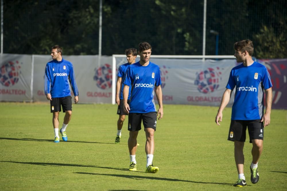 Entrenamiento del Real Oviedo