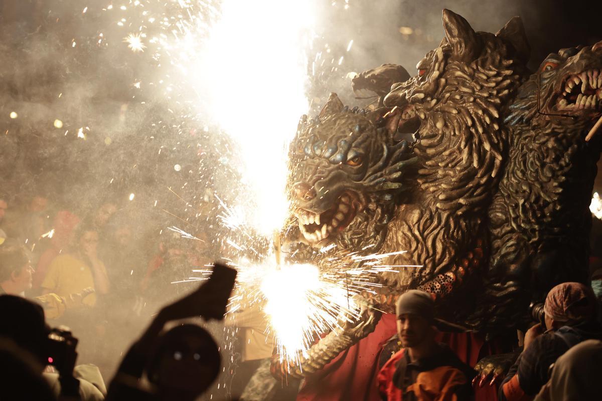 El correfoc de la Mercè, en imágenes