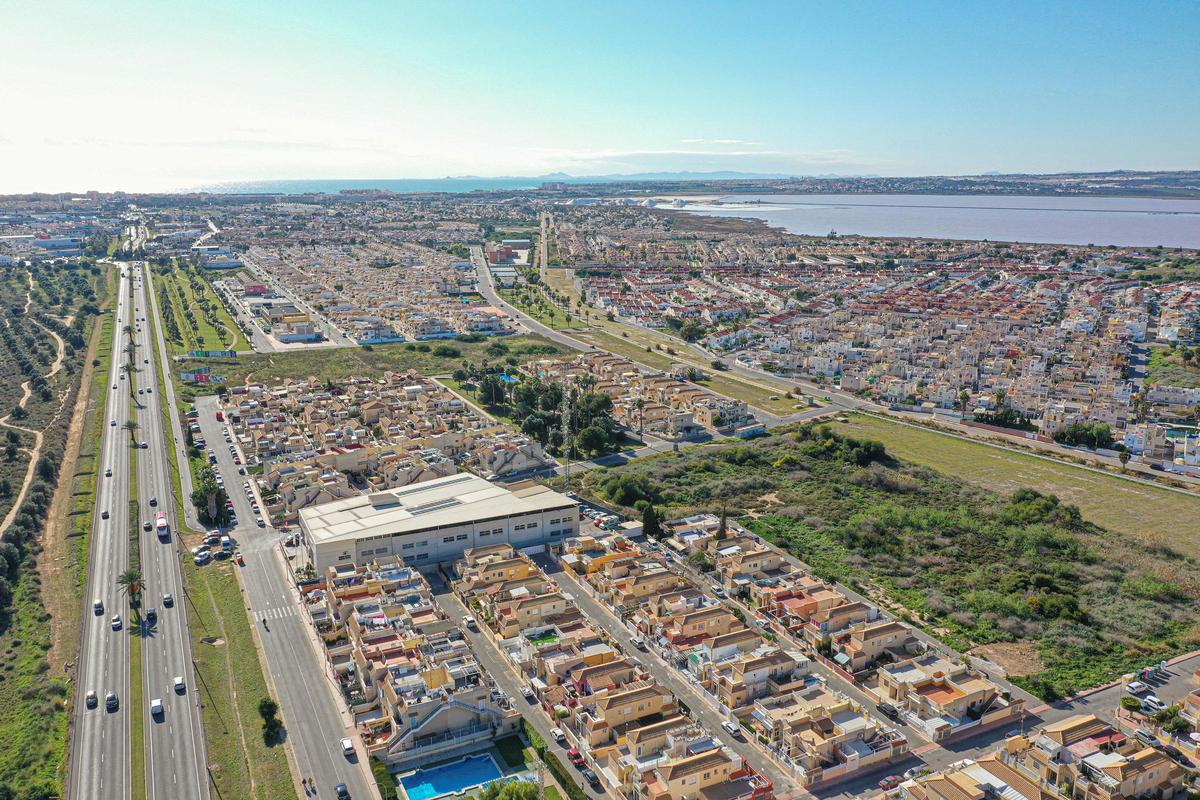 Vista aérea de Torrevieja y sus principales zonas residenciales