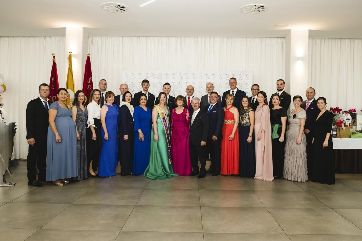 Mayorales, presidentes y dama 2023, el sábado 14 en la cena de gala de Sant Antoni de Benicarló.