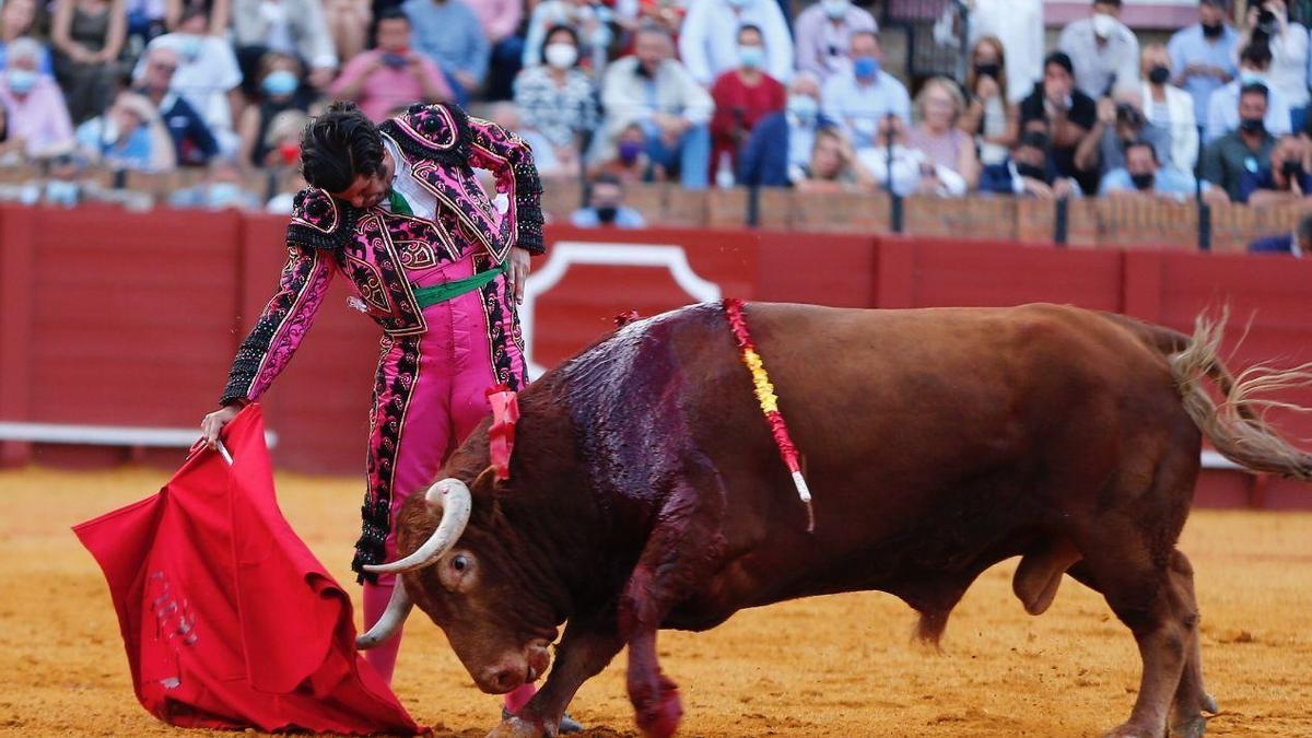 Morante de la Puebla bordó el toreo en La Maestranza con este ejemplar de Juan Pedro Domecq.