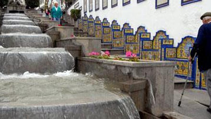 Centro de la villa de Firgas de donde parte la primera Ruta del Agua de la nueva Guía Canaria de Sabios. i YAIZA SOCORRO