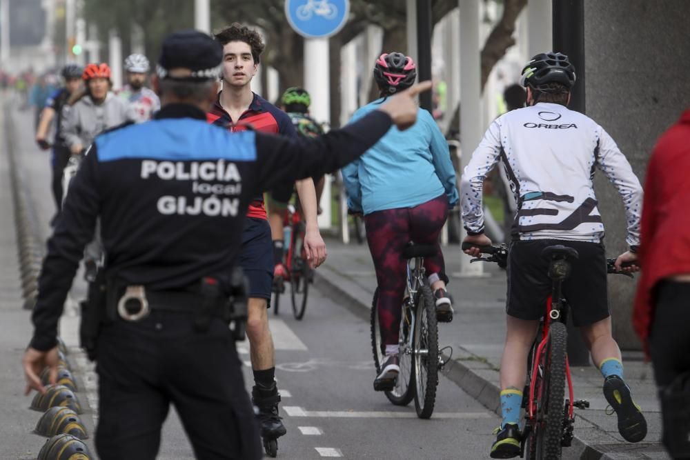 Inicio de la desescalada en Gijón