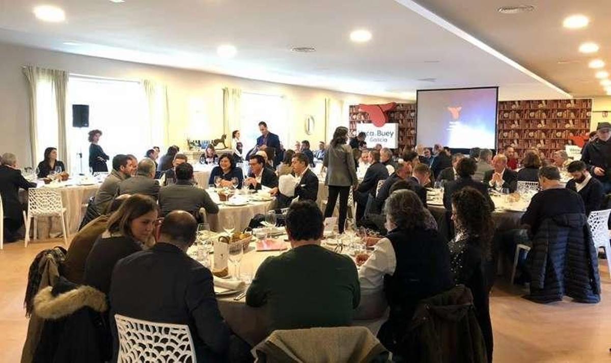 Los comensales que participaron en la degustación.