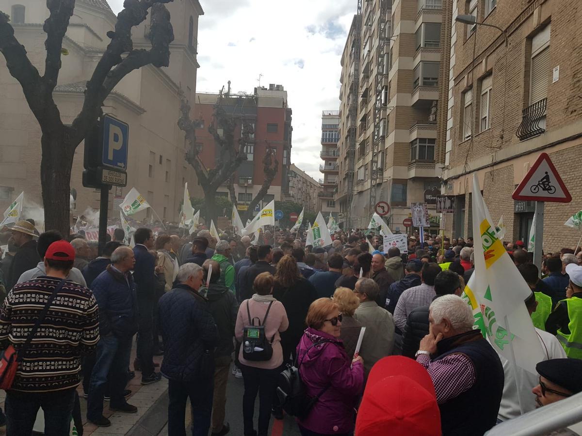 Así te hemos contado la manifestación del campo en la Región