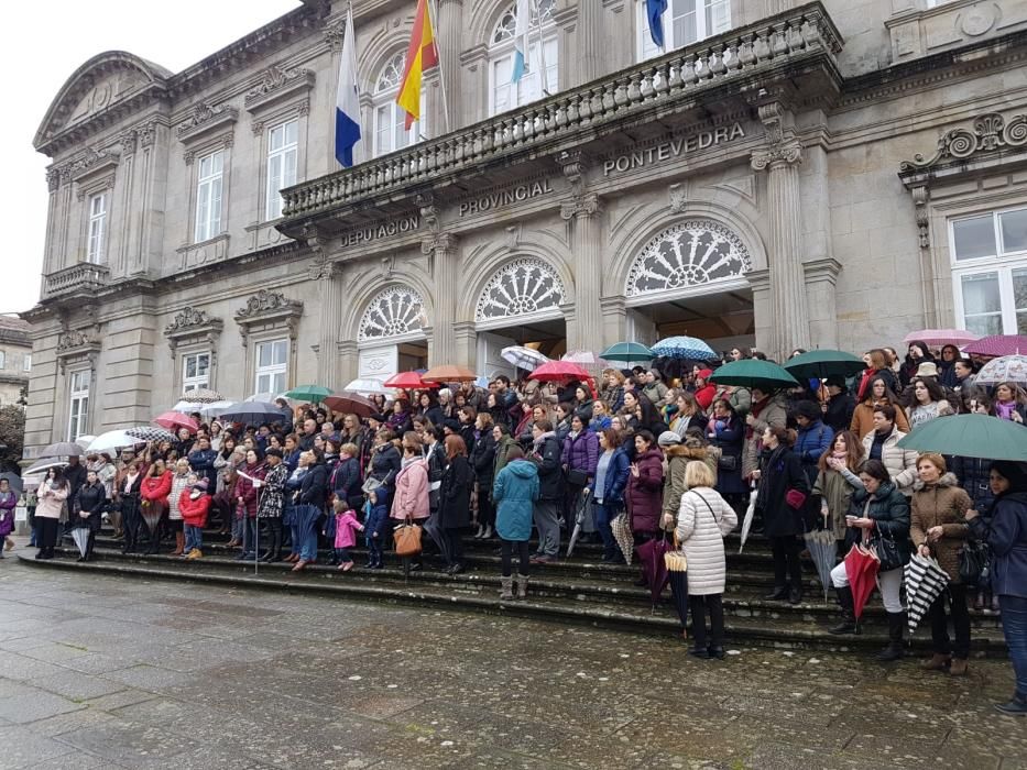 Manifestaciones en varios puntos de Galicia. // FdV