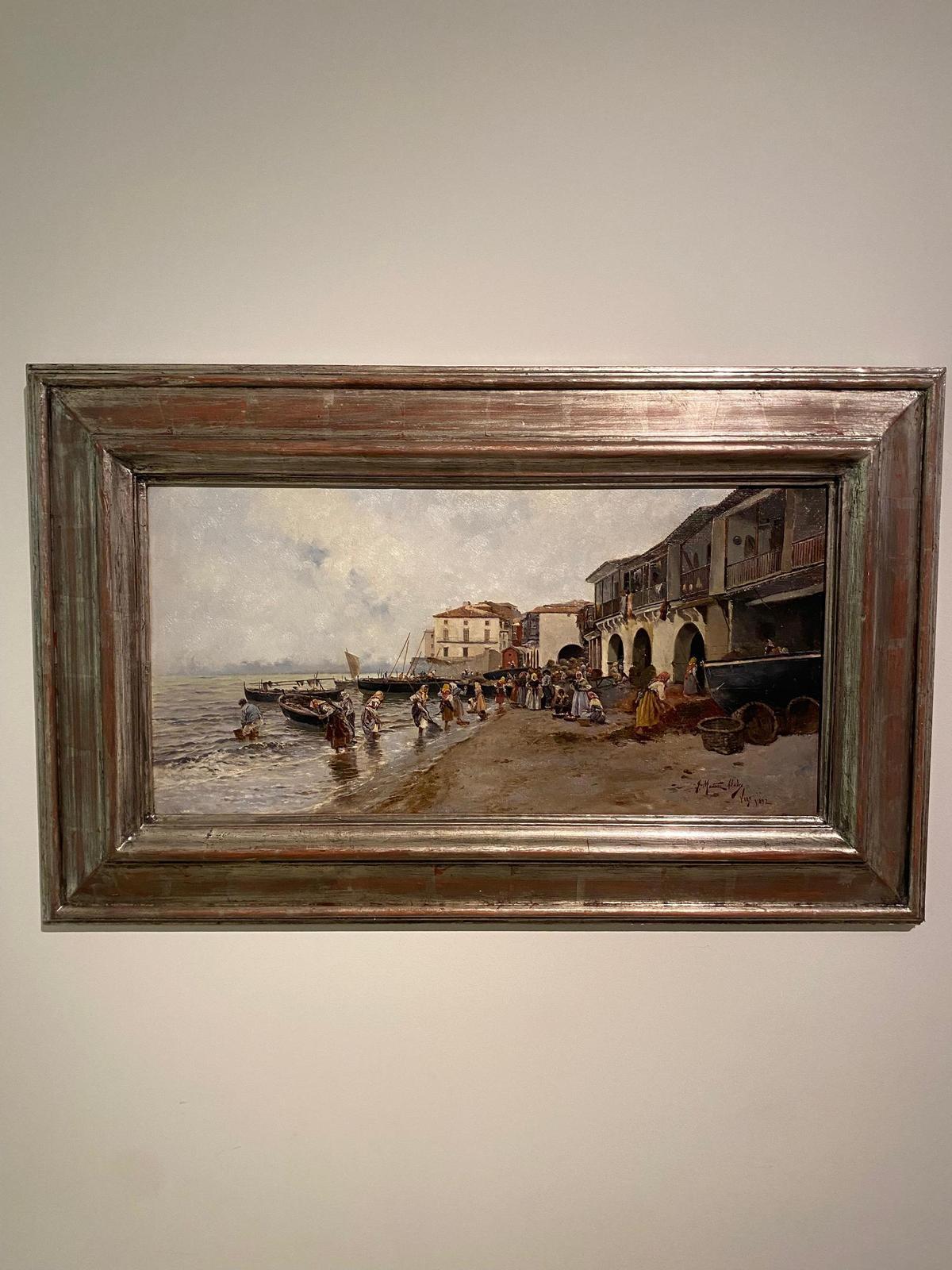 El cuadro, colgado en el Thyssen de Málaga.