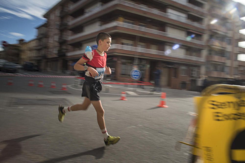 Quasi 500 atletes omplen les quatre proves preparades pels clubs de Berga