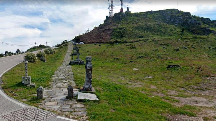 Senda de dolor y gloria para el campeón del Tour en Santa Trega