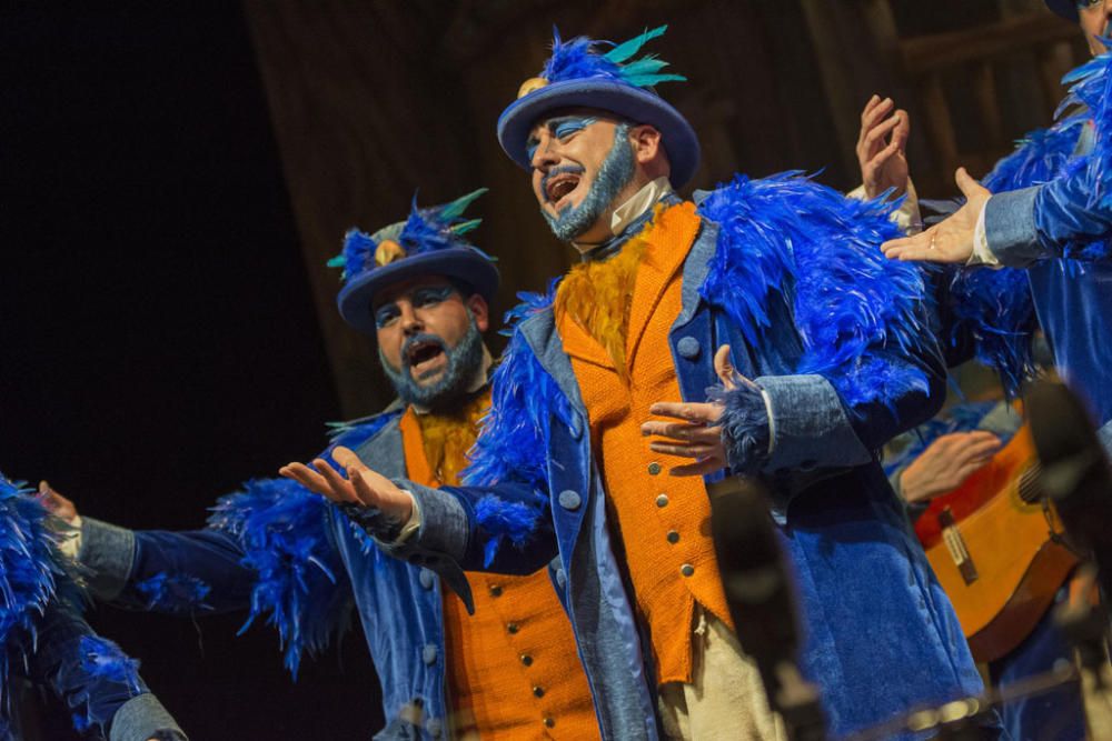 La comparsa de Ronda 'Los cantores'.