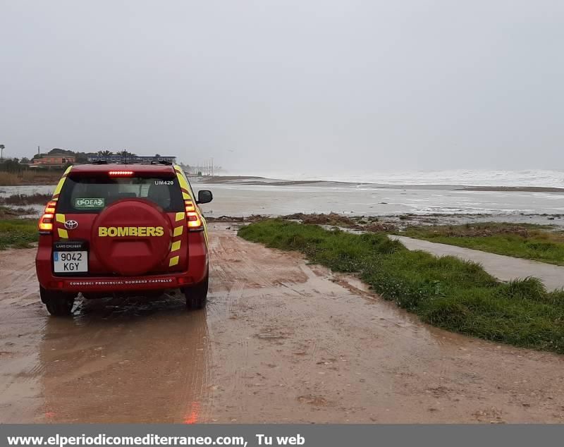 Efectos del temporal marítimo en Castellón