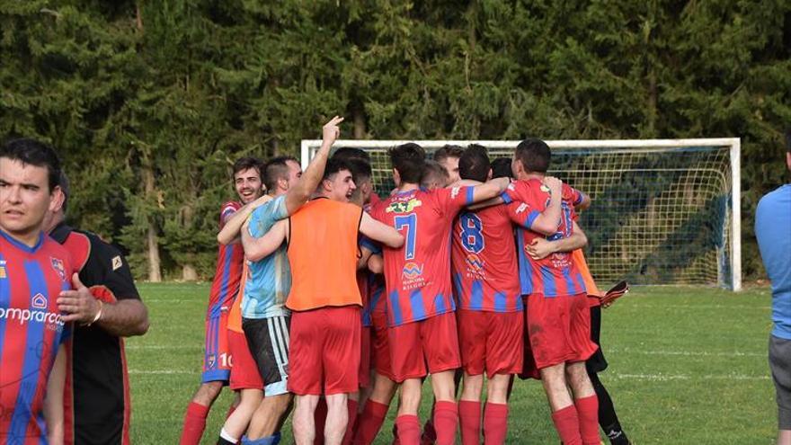 El CF Bardena, campeón