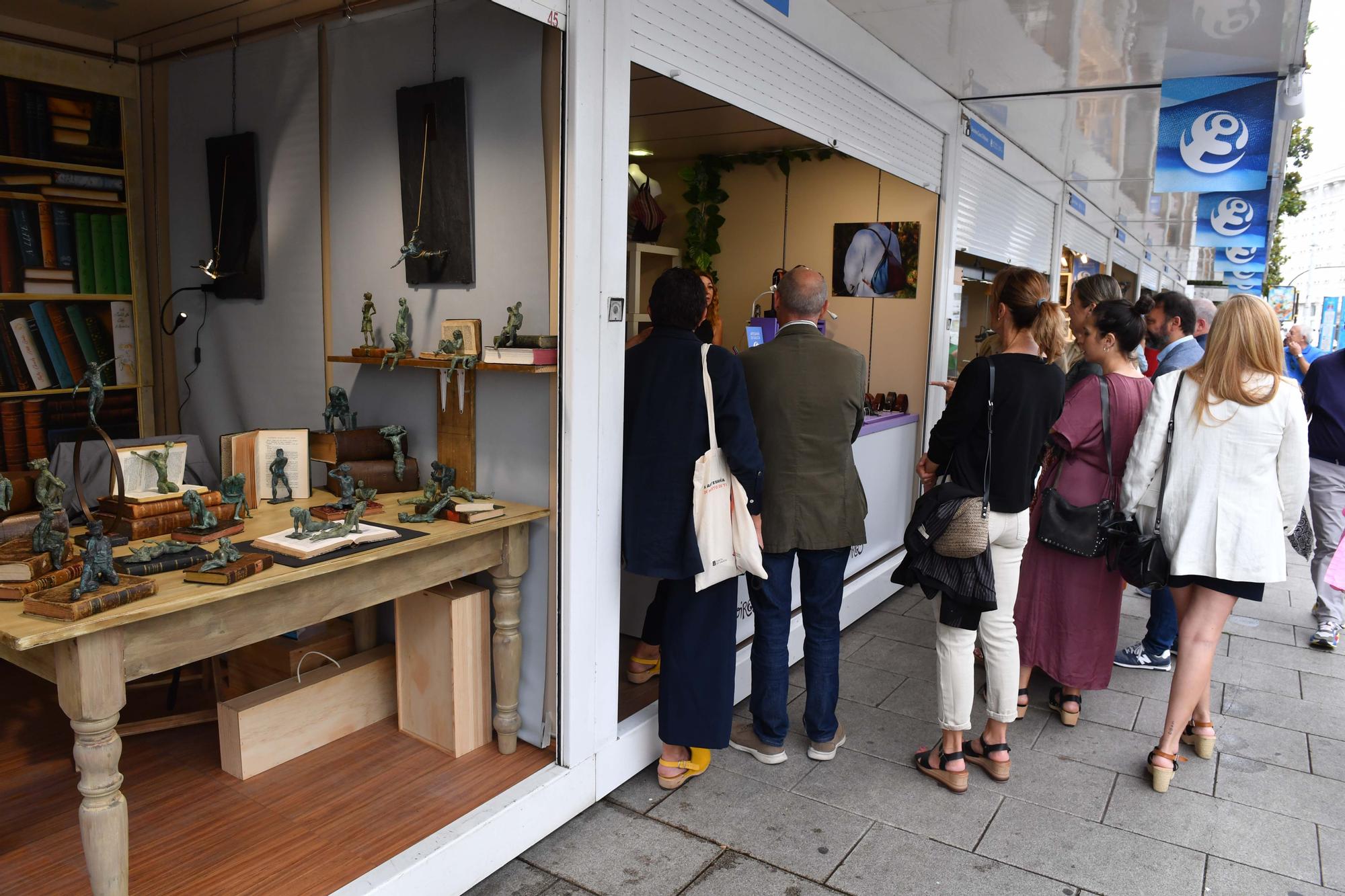 Arranca Mostrart A Coruña 2023: La feria de artesanía vuelve a los jardines de Méndez Núñez