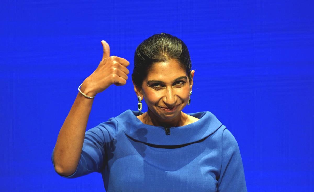 Suella Braverman, ministra del Interior de Reino Unido