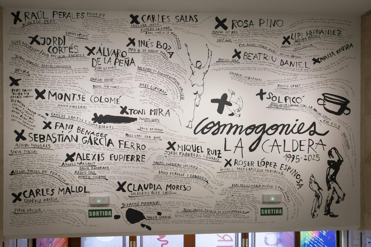 Barcelona, 8 de mayo de 2025. La Caldera celebra 30 años con un mural y una revisión de tres hits de la danza contemporánea revisados por nuevos creadores.
