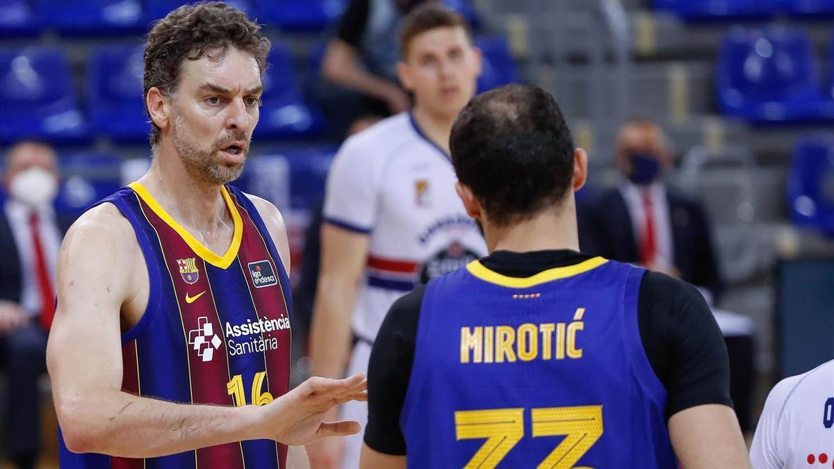 Nikola Mirotic y Pau Gasol pueden formar una gran pareja