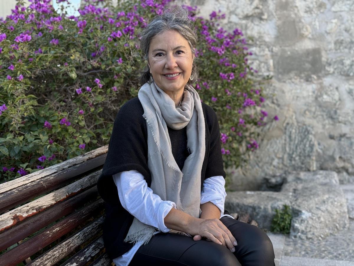 Carme Soler posa para esta entrevista.