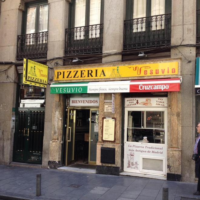 Pizzería Vesuvio en Madrid