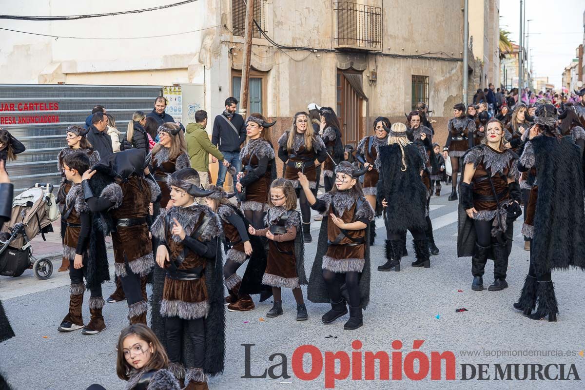 Los niños toman las calles de Cehegín en su desfile de Carnaval