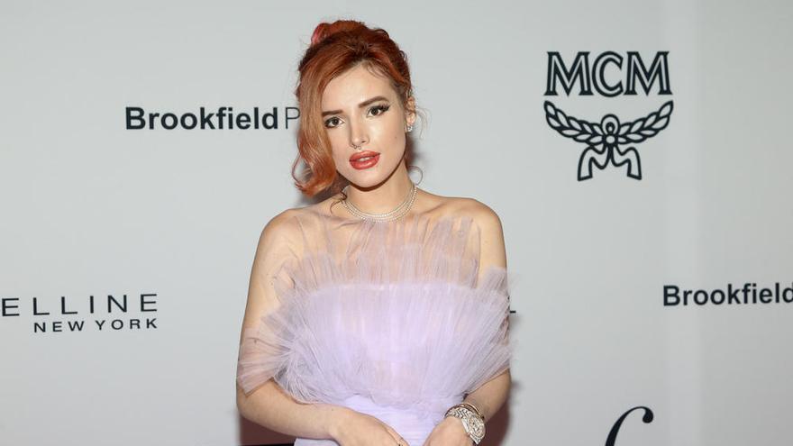 La ex estrella infantil de Disney Bella Thorne.