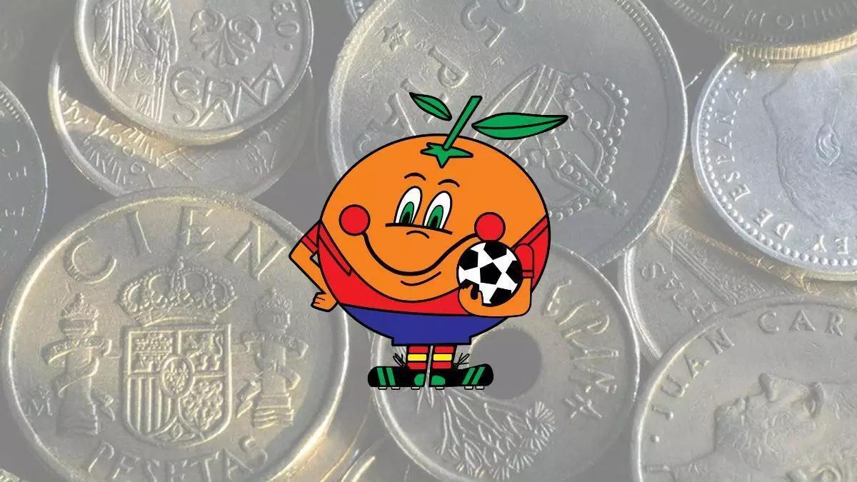 Una moneda del Mundial de España se revaloriza como la espuma.