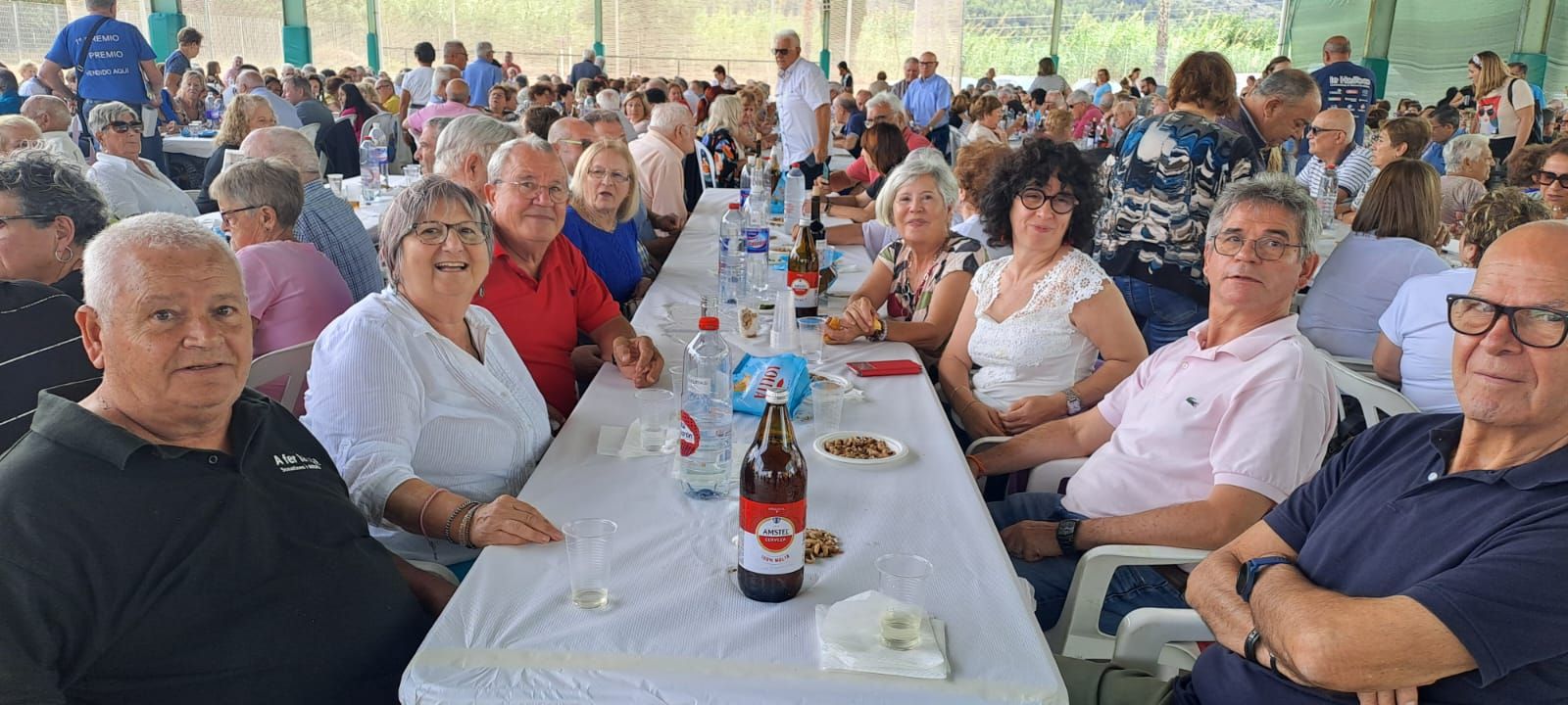Paella de la Gent Gran en las fiestas de Tavernes de la Valldigna