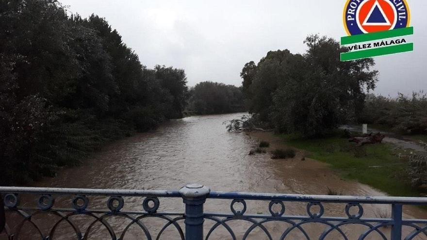 Cauce actual del río Seco en Vélez- Málaga