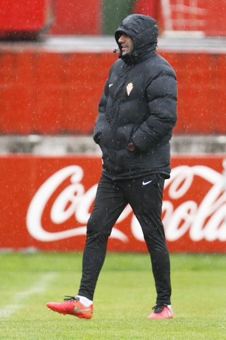 Entrenamiento del Sporting