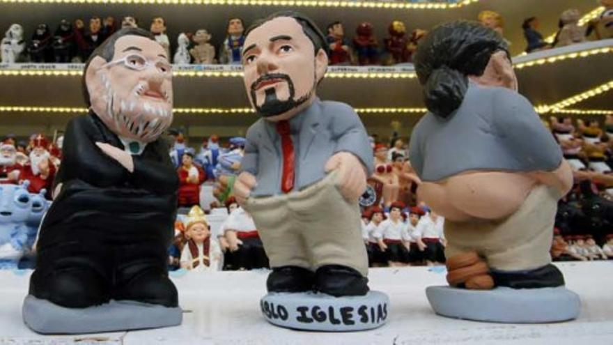 Pablo Iglesias ya tiene 'caganer'